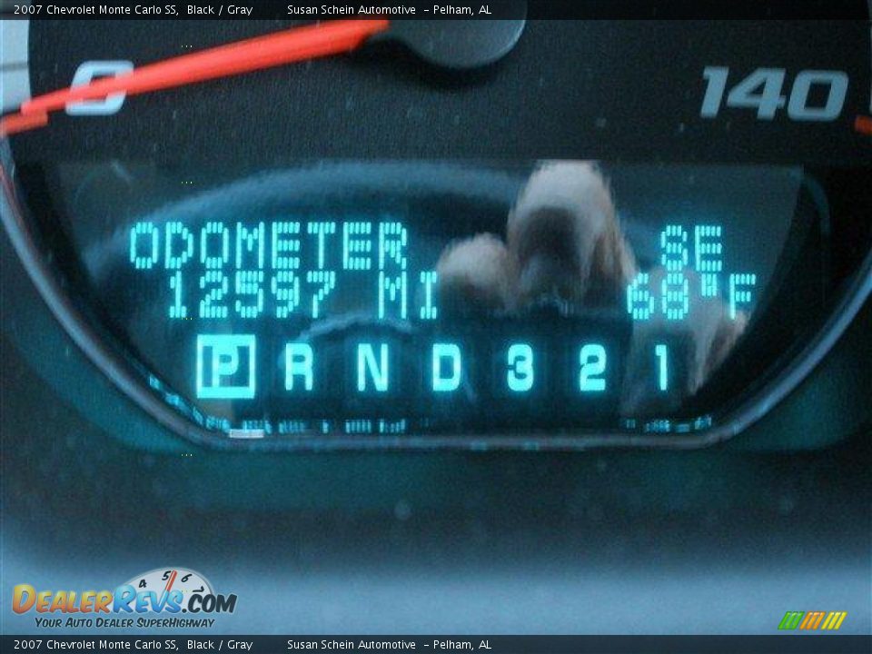 2007 Chevrolet Monte Carlo SS Black / Gray Photo #18