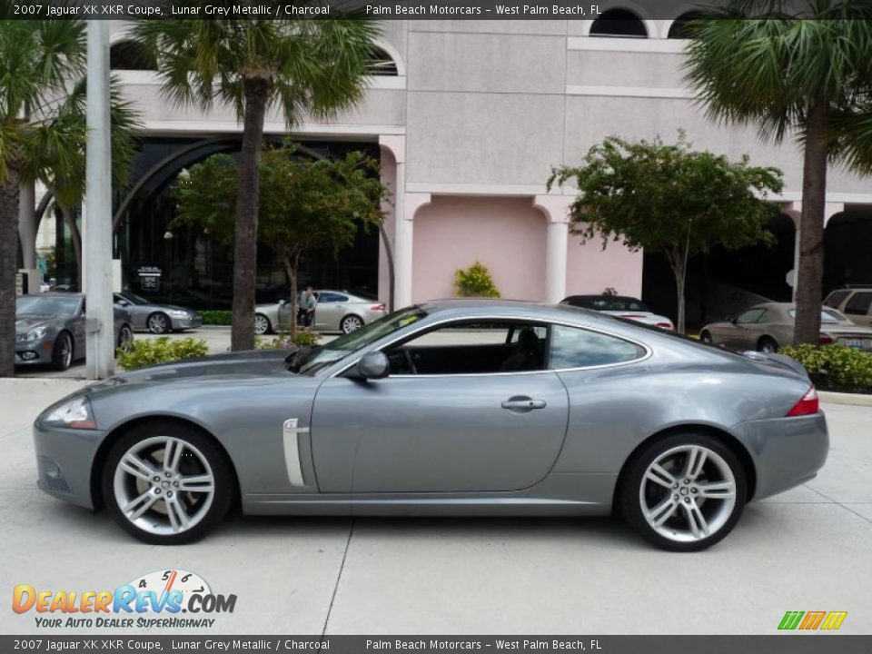 Lunar Grey Metallic 2007 Jaguar XK XKR Coupe Photo #4