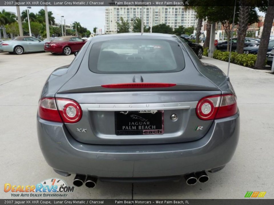 Lunar Grey Metallic 2007 Jaguar XK XKR Coupe Photo #6