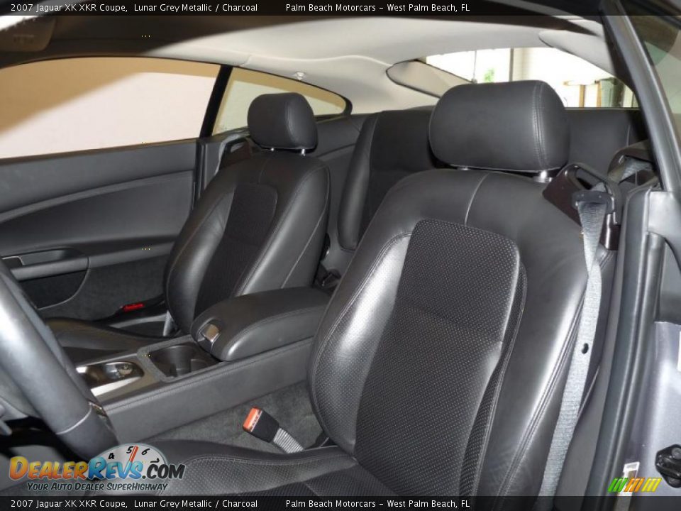 Charcoal Interior - 2007 Jaguar XK XKR Coupe Photo #19