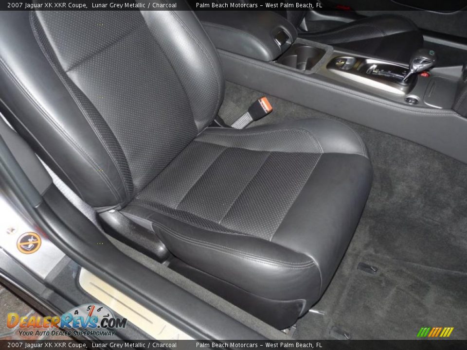 Charcoal Interior - 2007 Jaguar XK XKR Coupe Photo #26