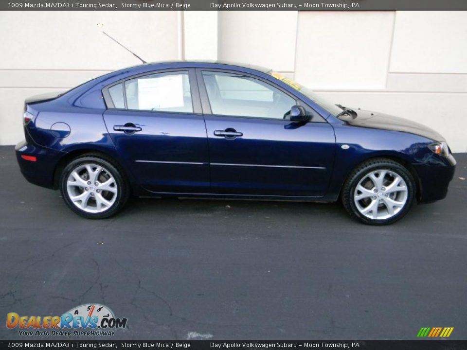 Stormy Blue Mica 2009 Mazda MAZDA3 i Touring Sedan Photo #2