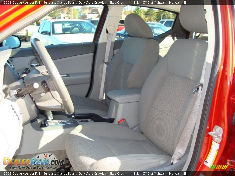 Dark Slate Gray/Light Slate Gray Interior - 2008 Dodge Avenger R/T Photo #13