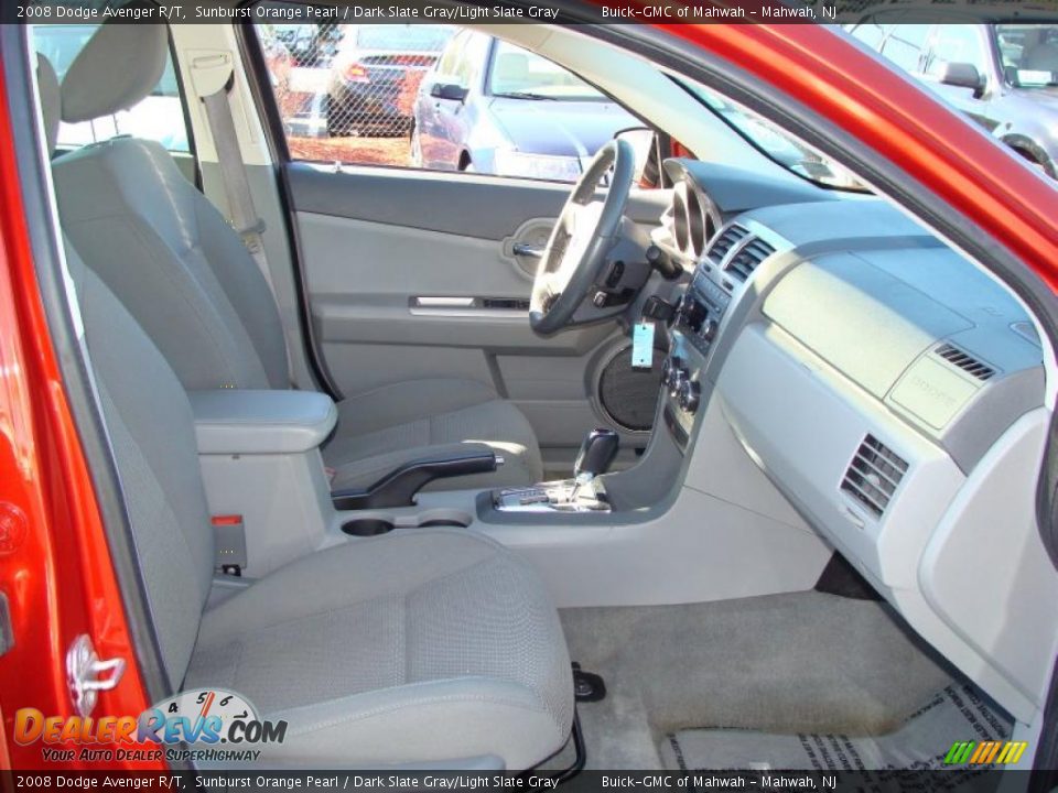 Dark Slate Gray/Light Slate Gray Interior - 2008 Dodge Avenger R/T Photo #14