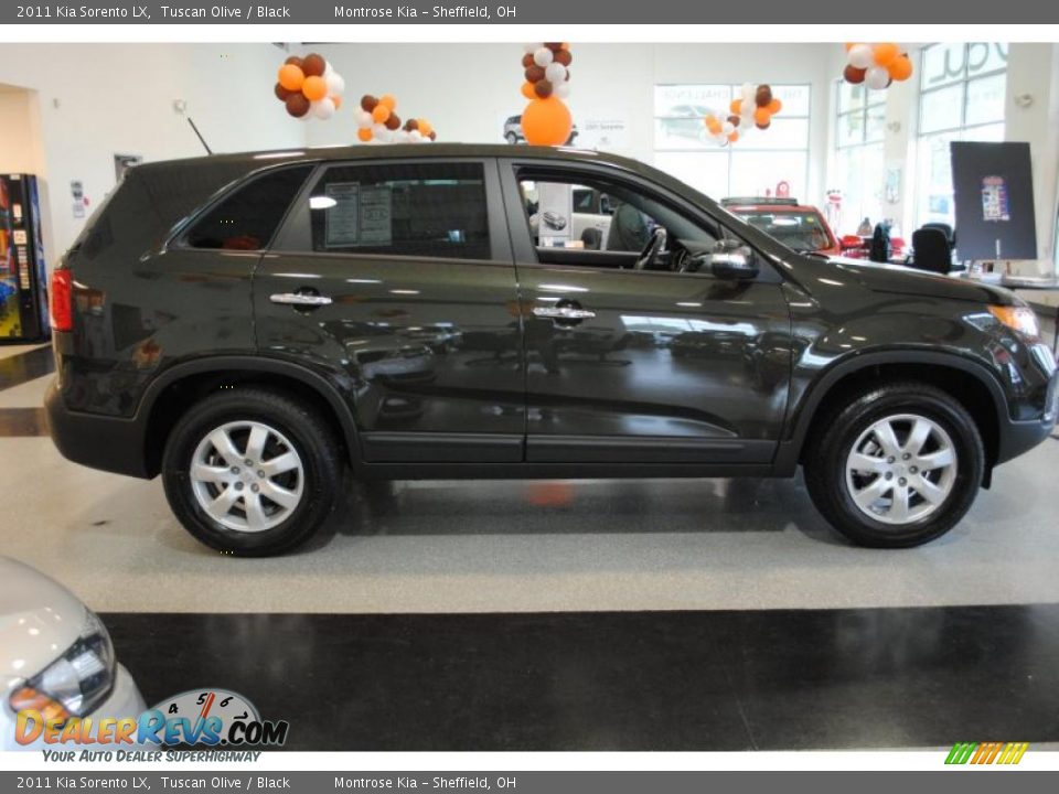 2011 Kia Sorento LX Tuscan Olive / Black Photo #7