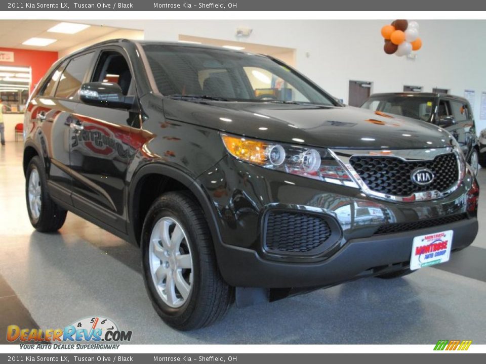 2011 Kia Sorento LX Tuscan Olive / Black Photo #8