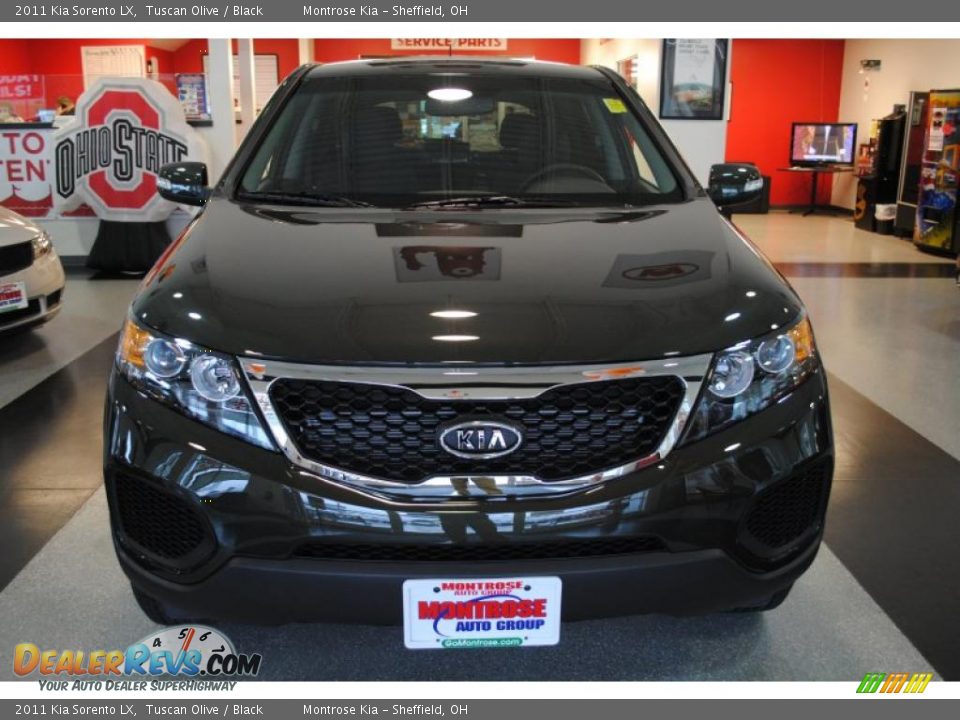 2011 Kia Sorento LX Tuscan Olive / Black Photo #9