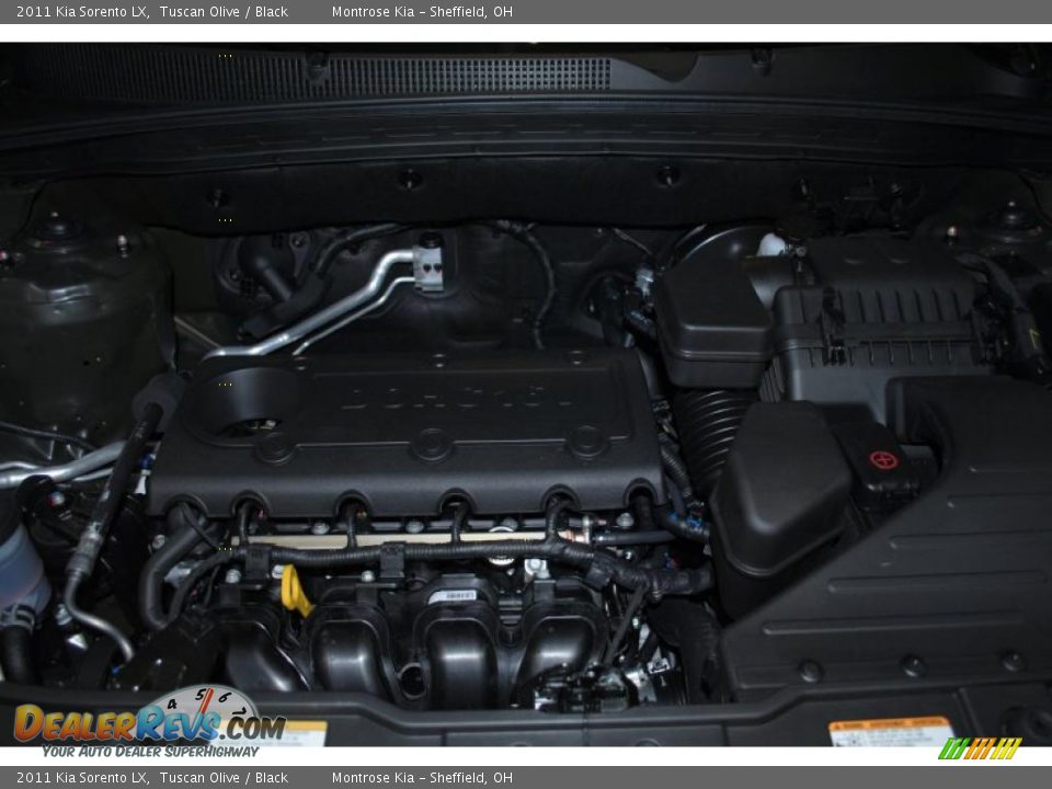 2011 Kia Sorento LX 2.4 Liter DOHC 16-Valve Dual CVVT 4 Cylinder Engine Photo #21