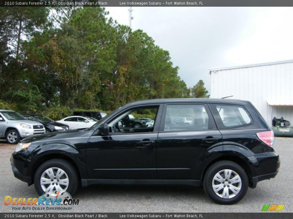 Obsidian Black Pearl 2010 Subaru Forester 2.5 X Photo #1
