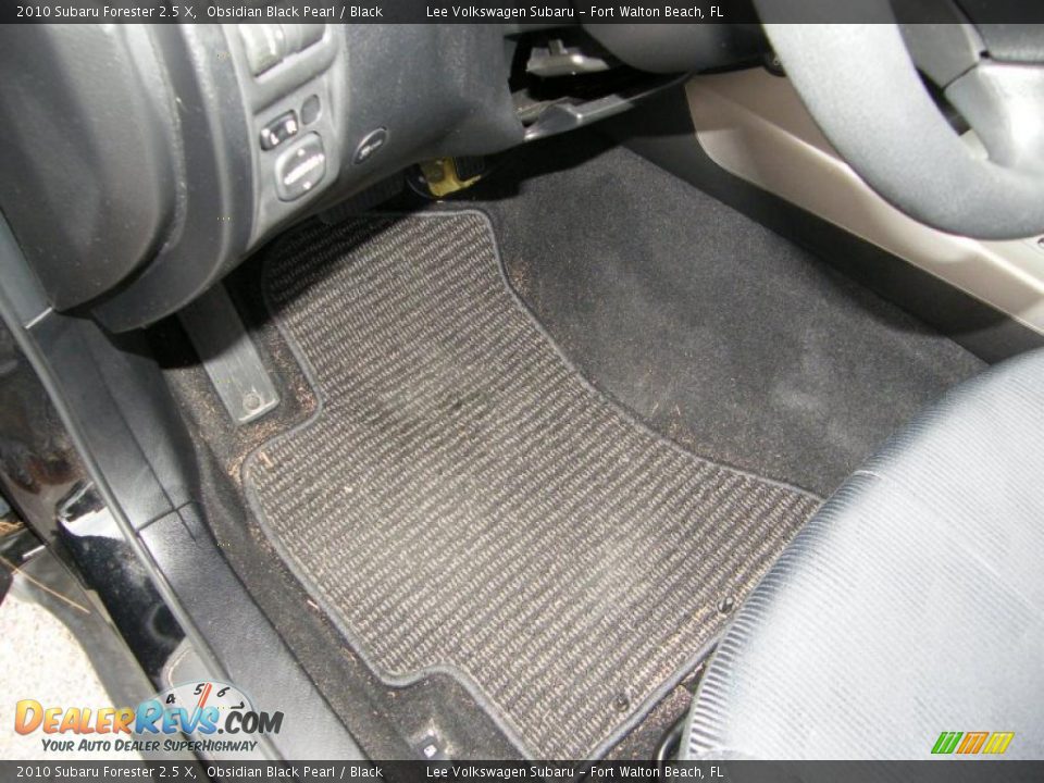 2010 Subaru Forester 2.5 X Obsidian Black Pearl / Black Photo #15