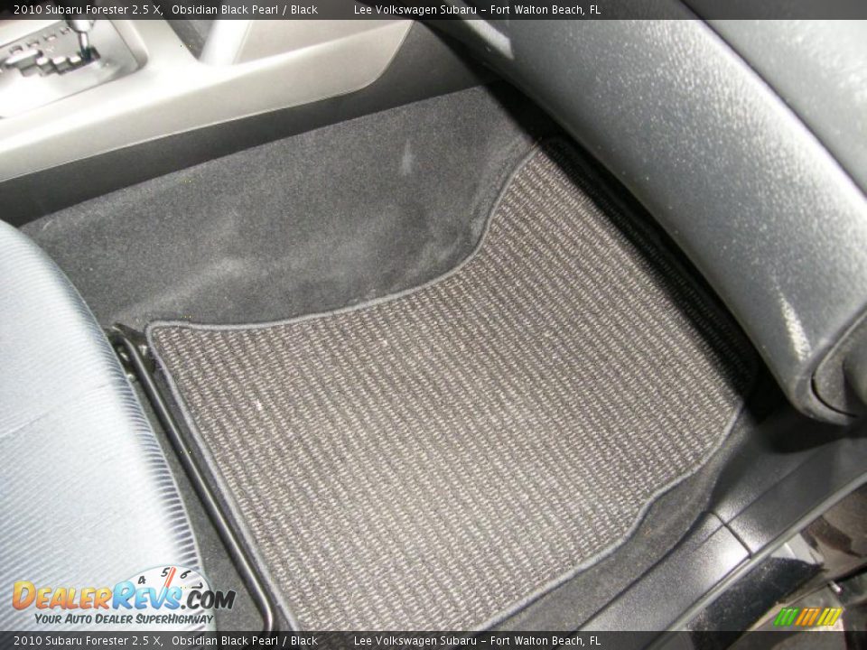 2010 Subaru Forester 2.5 X Obsidian Black Pearl / Black Photo #26