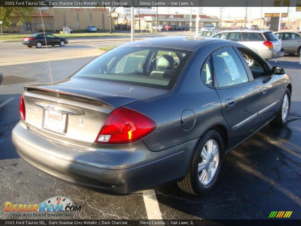 2003 Ford Taurus SEL Dark Shadow Grey Metallic / Dark Charcoal Photo #6