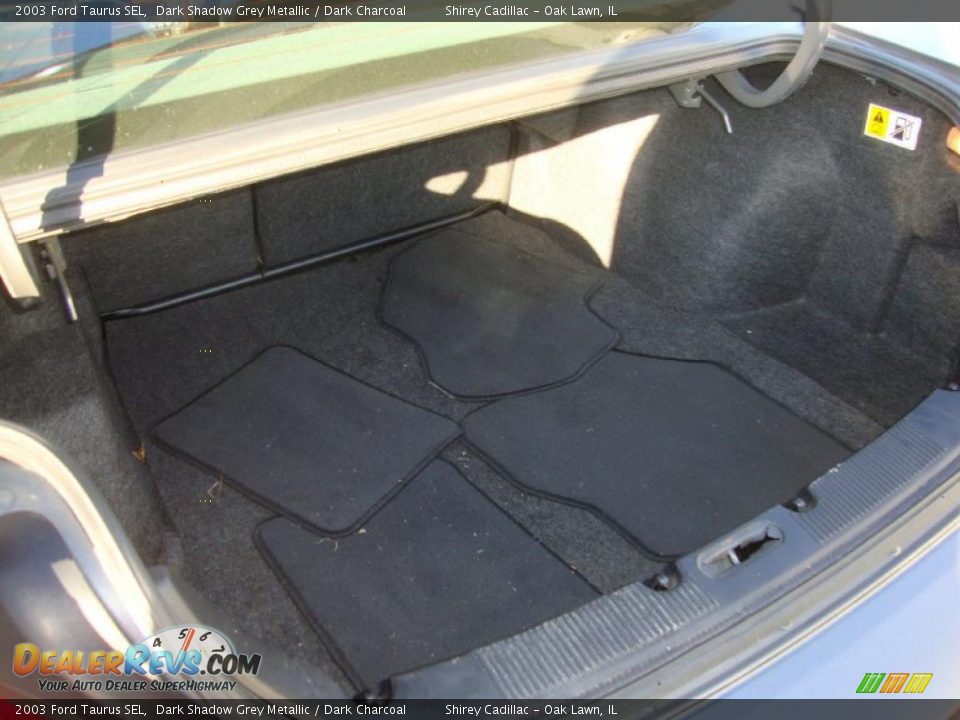 2003 Ford Taurus SEL Trunk Photo #14