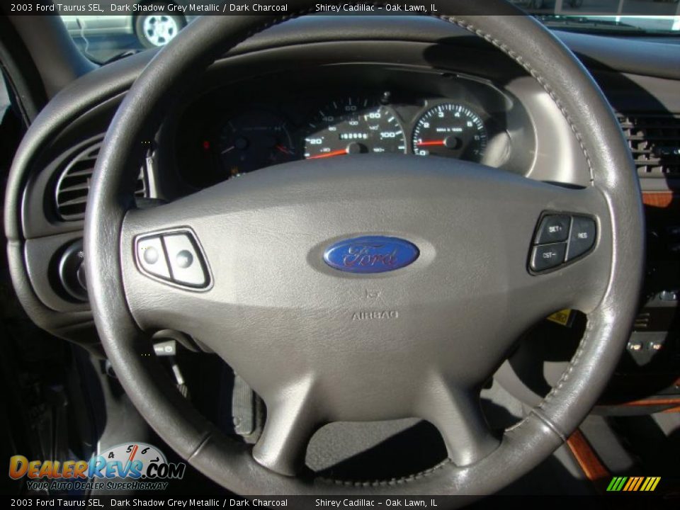 2003 Ford Taurus SEL Steering Wheel Photo #17