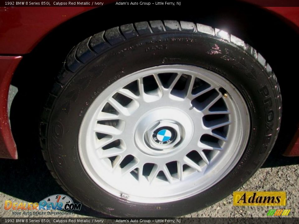 1992 BMW 8 Series 850i Wheel Photo #8
