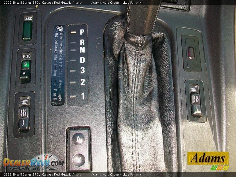 1992 BMW 8 Series 850i Shifter Photo #19
