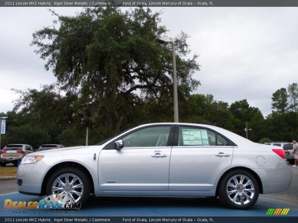 Ingot Silver Metallic 2011 Lincoln MKZ Hybrid Photo #2