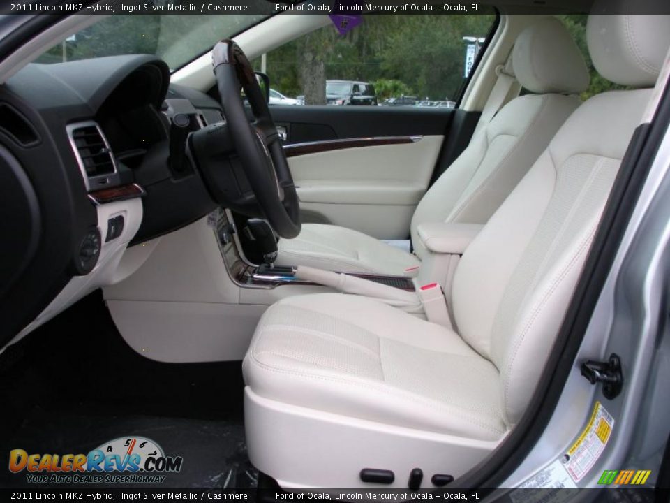 Cashmere Interior - 2011 Lincoln MKZ Hybrid Photo #5