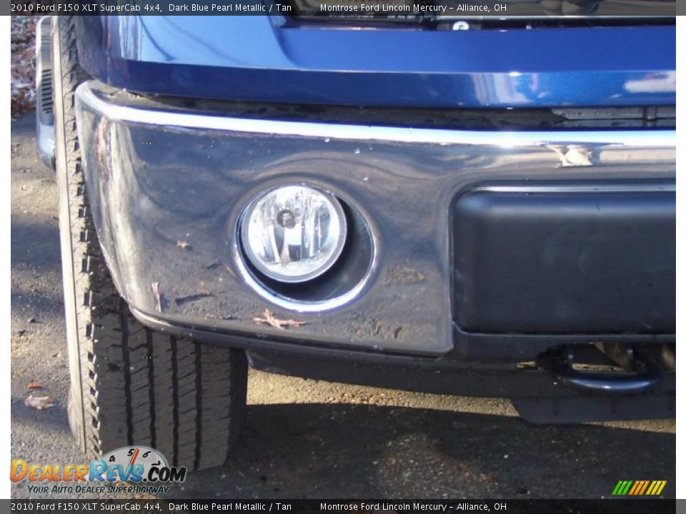 2010 Ford F150 XLT SuperCab 4x4 Dark Blue Pearl Metallic / Tan Photo #16