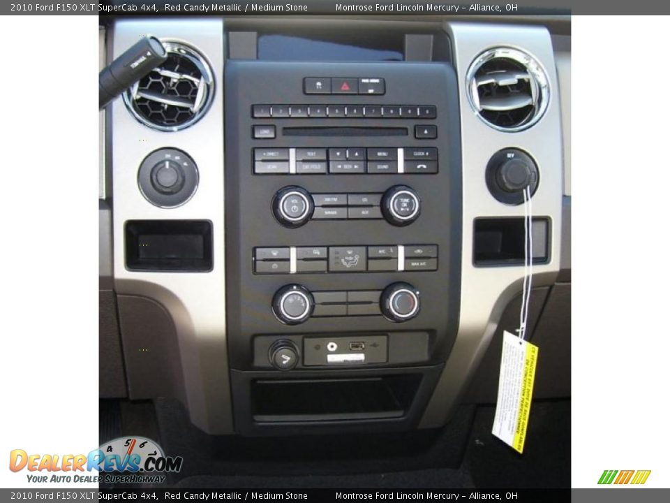 2010 Ford F150 XLT SuperCab 4x4 Red Candy Metallic / Medium Stone Photo #11