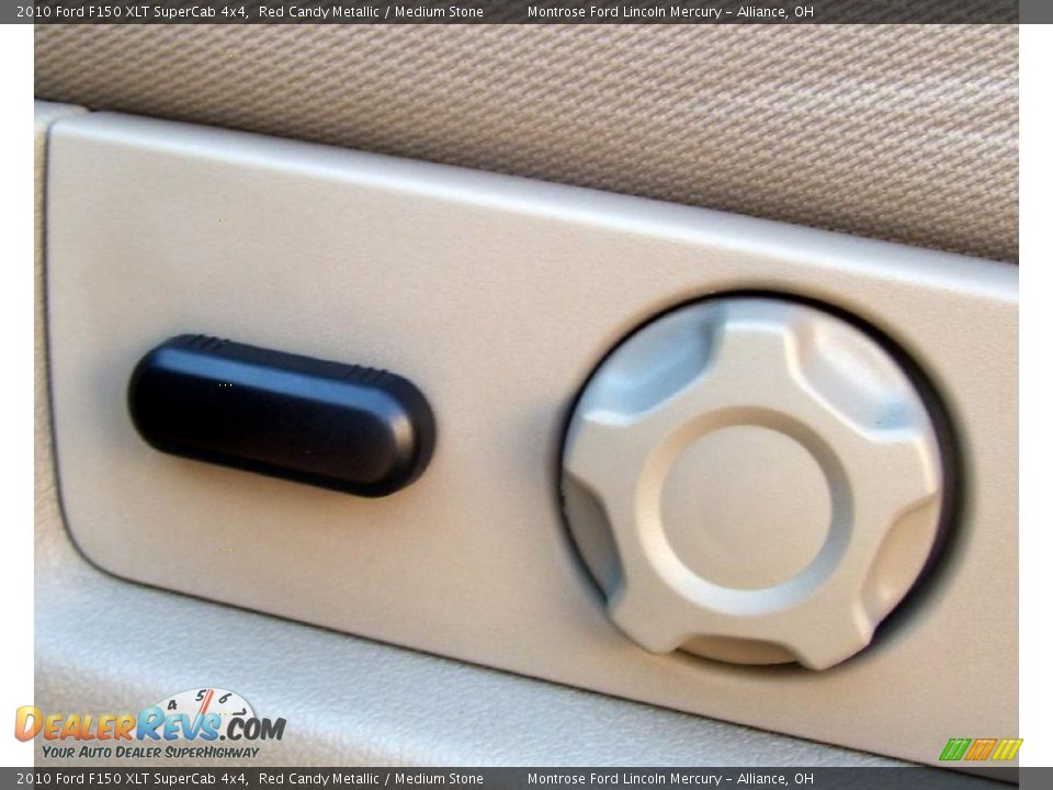 2010 Ford F150 XLT SuperCab 4x4 Red Candy Metallic / Medium Stone Photo #13