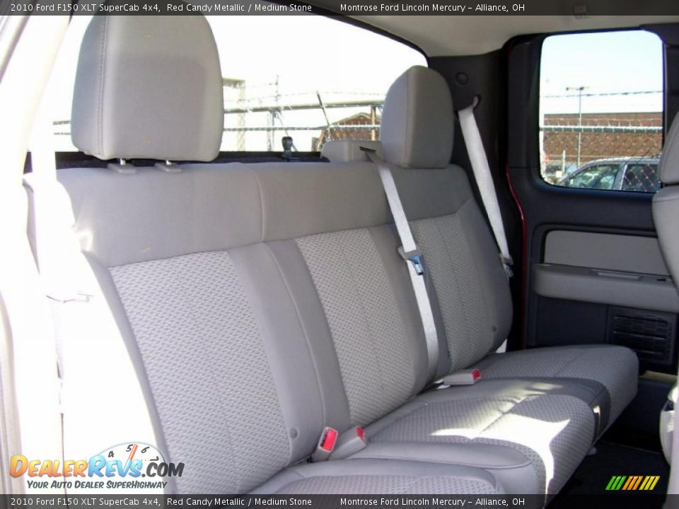 2010 Ford F150 XLT SuperCab 4x4 Red Candy Metallic / Medium Stone Photo #16