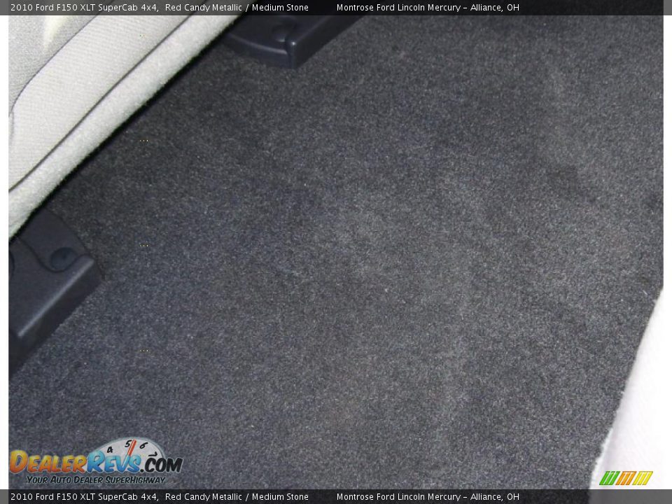 2010 Ford F150 XLT SuperCab 4x4 Red Candy Metallic / Medium Stone Photo #18