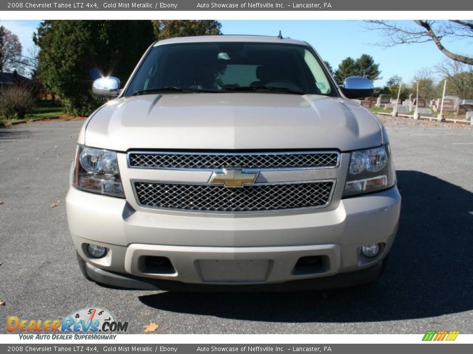 2008 Chevrolet Tahoe LTZ 4x4 Gold Mist Metallic / Ebony Photo #2