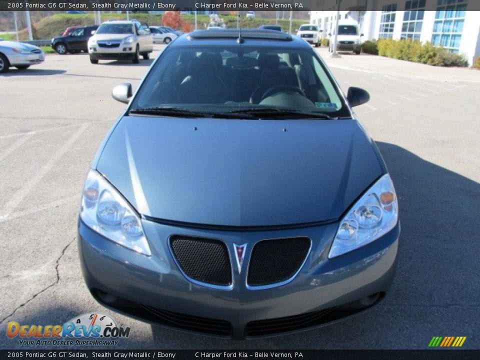 2005 Pontiac G6 GT Sedan Stealth Gray Metallic / Ebony Photo #4