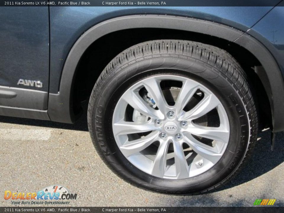 2011 Kia Sorento LX V6 AWD Wheel Photo #3