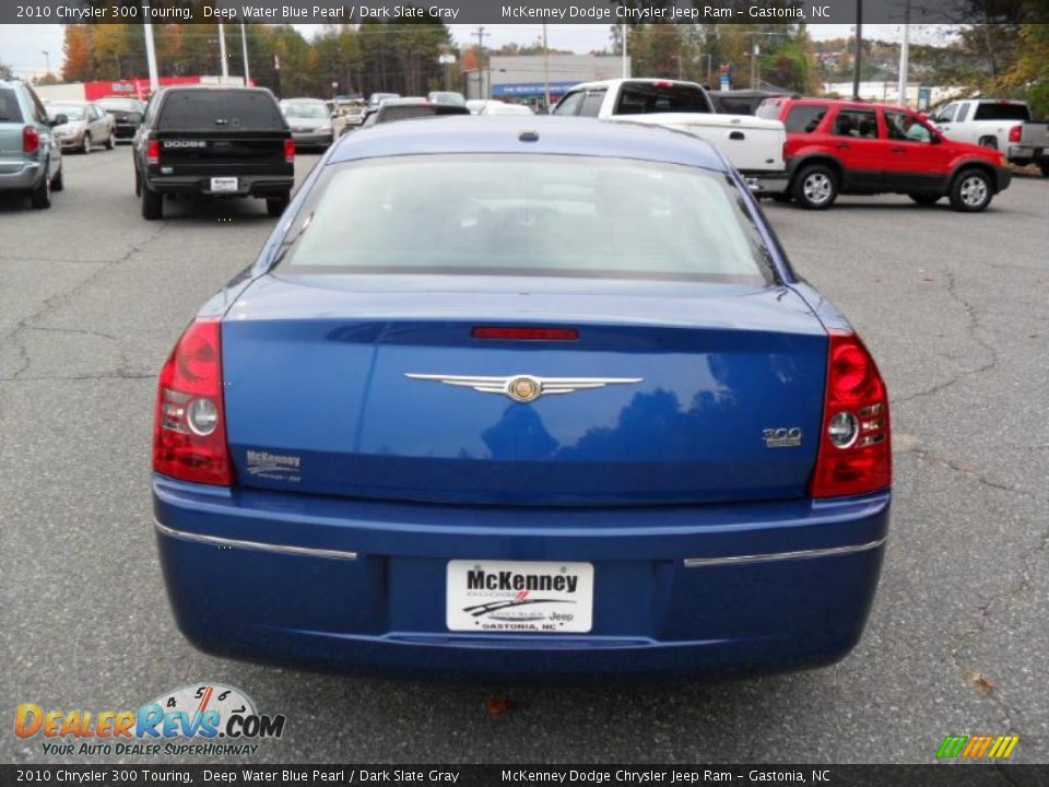 2010 Chrysler 300 Touring Deep Water Blue Pearl / Dark Slate Gray Photo #3