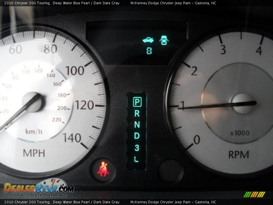 2010 Chrysler 300 Touring Deep Water Blue Pearl / Dark Slate Gray Photo #11