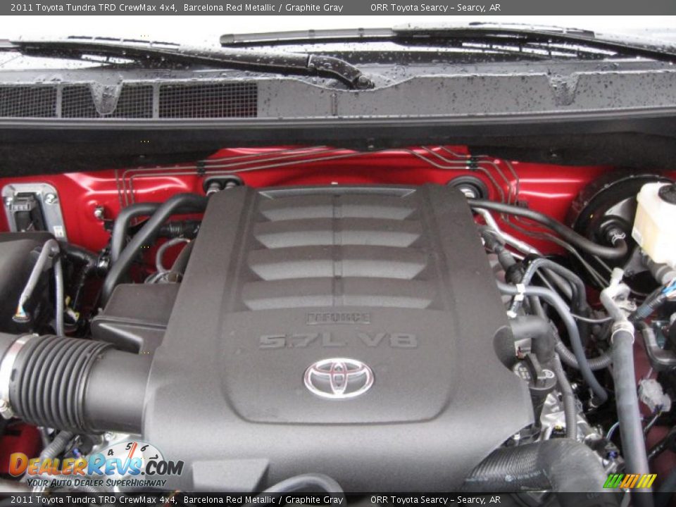 2011 Toyota Tundra TRD CrewMax 4x4 5.7 Liter i-Force Flex-Fuel DOHC 32-Valve Dual VVT-i V8 Engine Photo #15