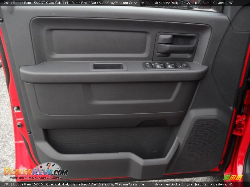 Door Panel of 2011 Dodge Ram 1500 ST Quad Cab 4x4 Photo #9