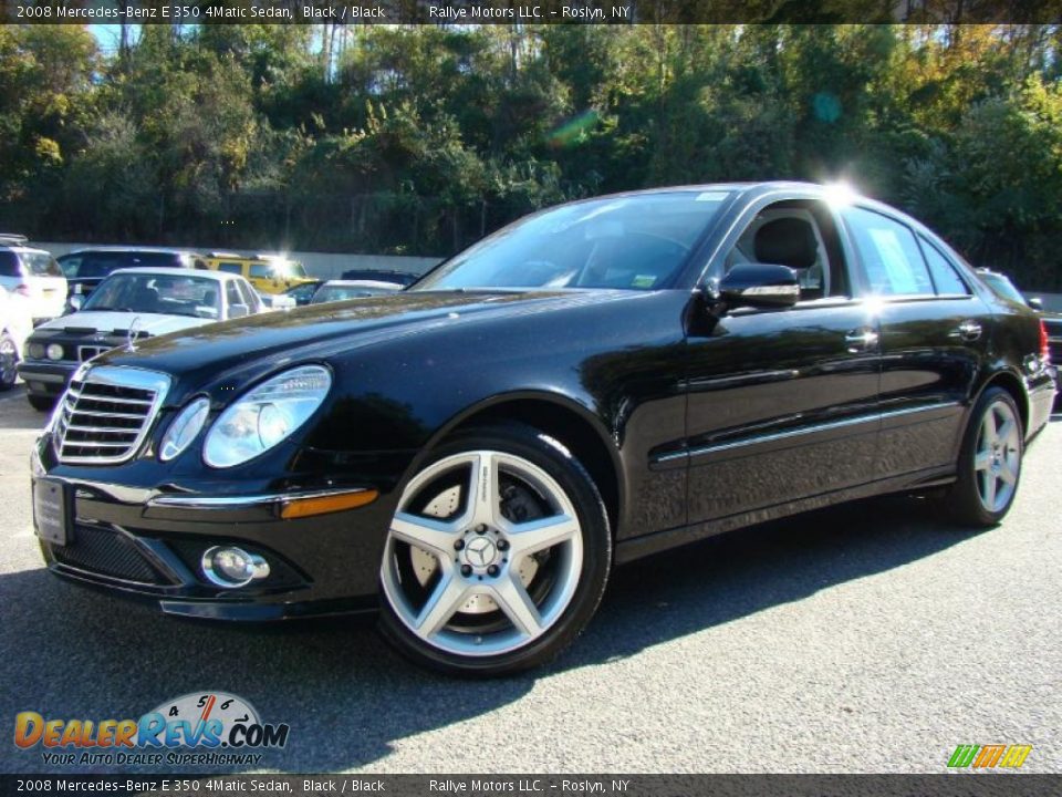 2008 Mercedes e350 black #2