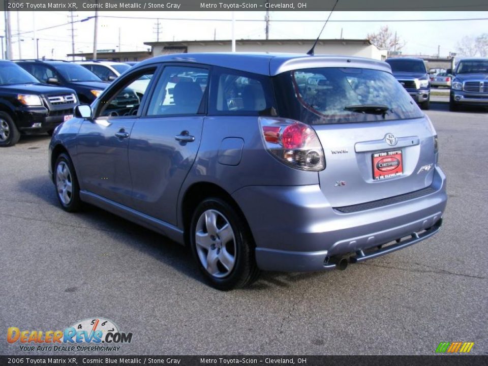 2006 Toyota Matrix XR Cosmic Blue Metallic / Stone Gray Photo #5