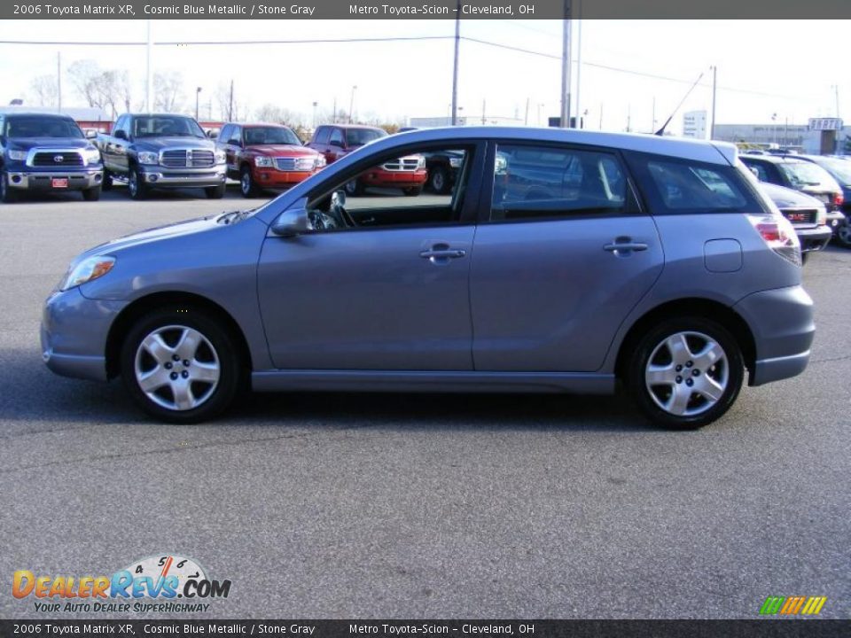 2006 Toyota Matrix XR Cosmic Blue Metallic / Stone Gray Photo #6
