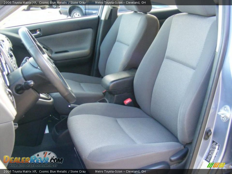 2006 Toyota Matrix XR Cosmic Blue Metallic / Stone Gray Photo #9