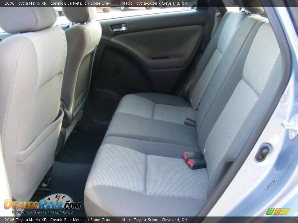 2006 Toyota Matrix XR Cosmic Blue Metallic / Stone Gray Photo #11