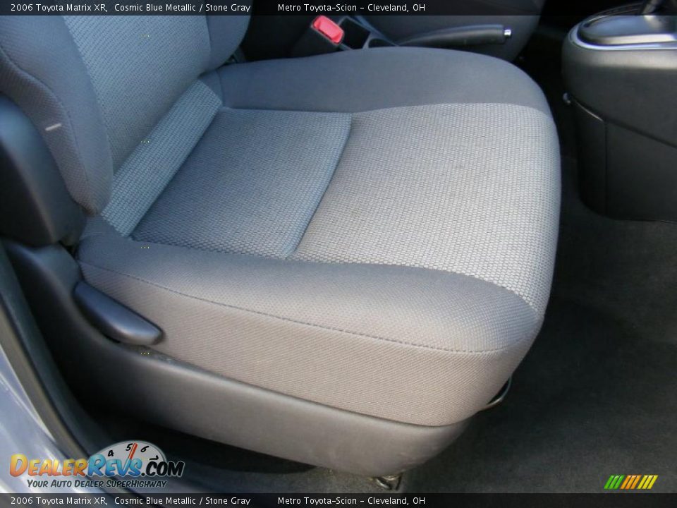 2006 Toyota Matrix XR Cosmic Blue Metallic / Stone Gray Photo #14