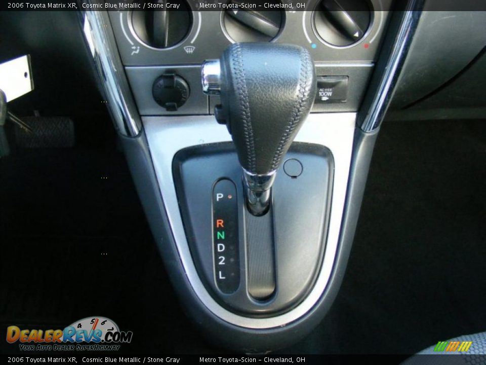 2006 Toyota Matrix XR Cosmic Blue Metallic / Stone Gray Photo #22