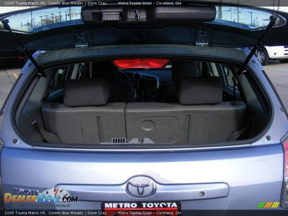 2006 Toyota Matrix XR Cosmic Blue Metallic / Stone Gray Photo #26
