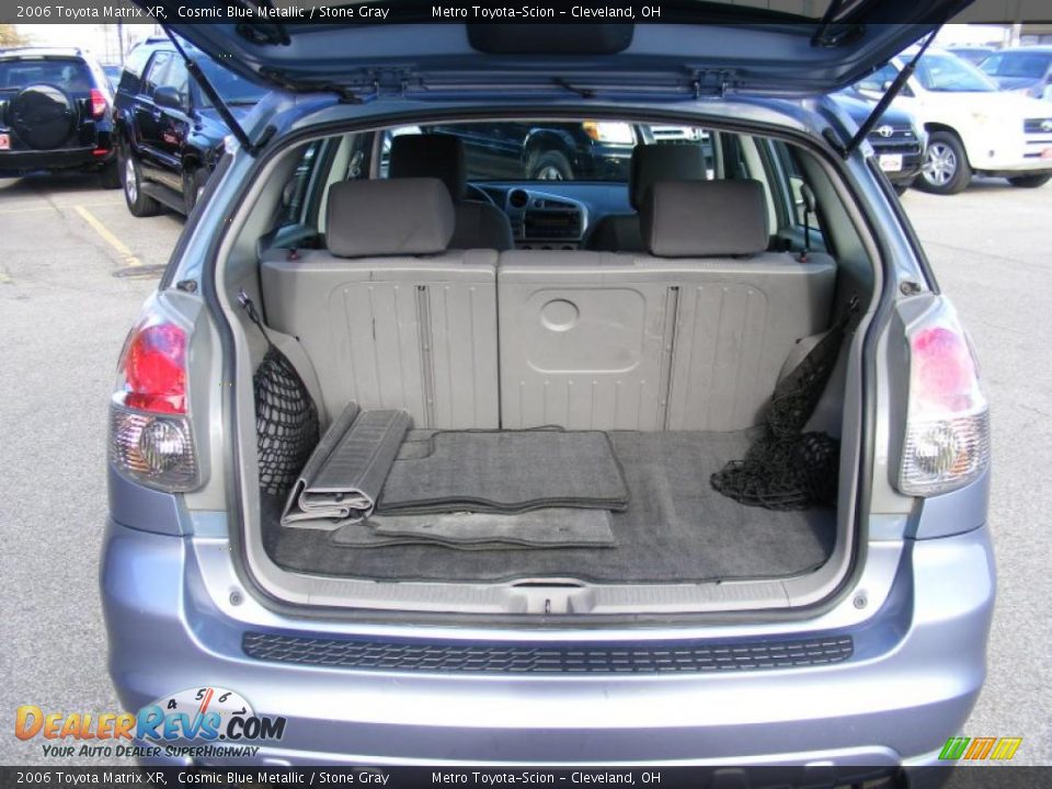 2006 Toyota Matrix XR Cosmic Blue Metallic / Stone Gray Photo #27