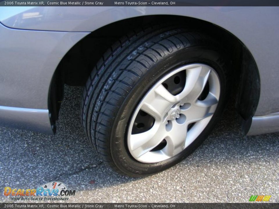 2006 Toyota Matrix XR Cosmic Blue Metallic / Stone Gray Photo #28