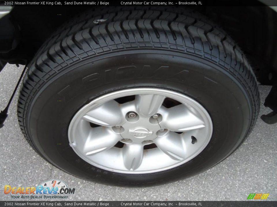 2002 Nissan Frontier XE King Cab Wheel Photo #17