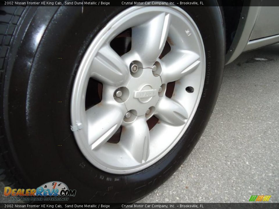 2002 Nissan Frontier XE King Cab Wheel Photo #18