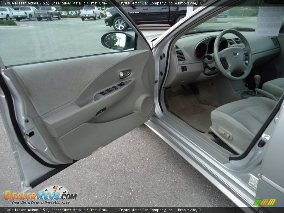 2004 Nissan Altima 2.5 S Sheer Silver Metallic / Frost Gray Photo #4