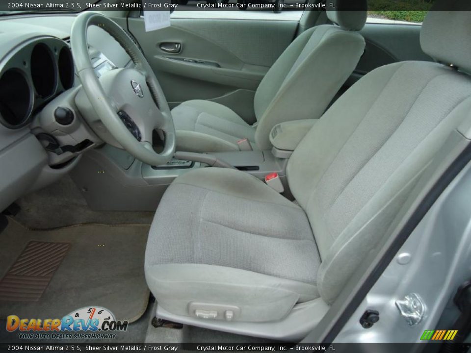 2004 Nissan Altima 2.5 S Sheer Silver Metallic / Frost Gray Photo #5