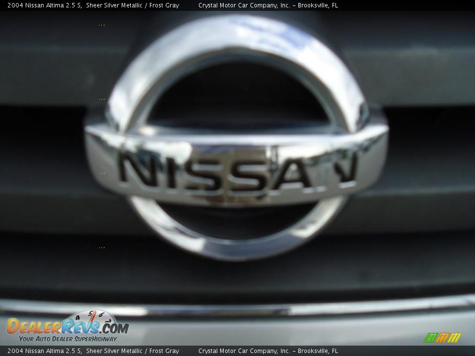 2004 Nissan Altima 2.5 S Sheer Silver Metallic / Frost Gray Photo #22