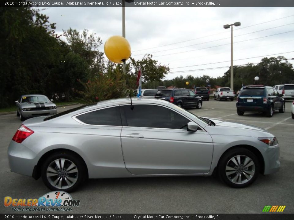 Alabaster Silver Metallic 2010 Honda Accord LX-S Coupe Photo #11